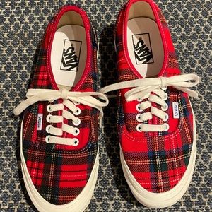 Vans Pendleton Royal Stewart Plaid W 10 M 8.5